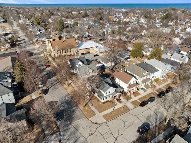 bird's eye view featuring a residential view