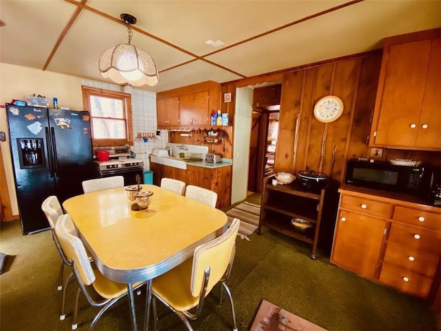 view of dining area