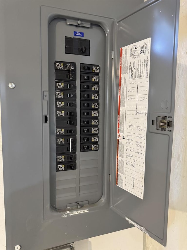 utilities with electric panel