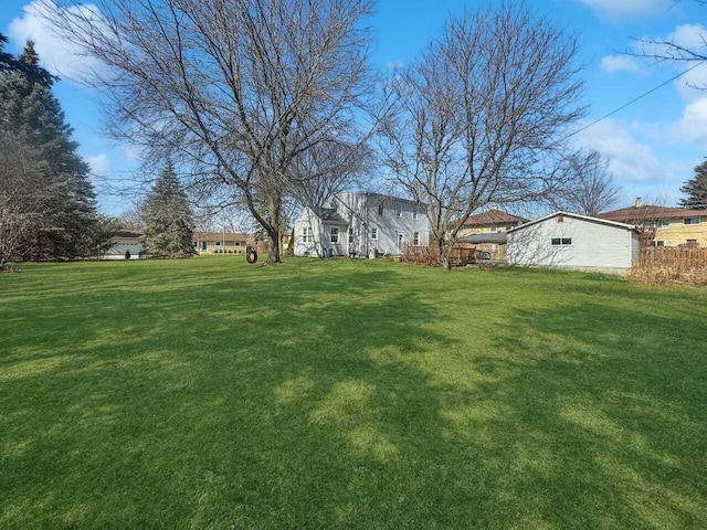 view of yard