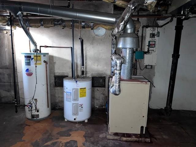 utilities with water heater