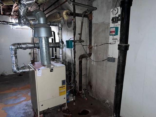 view of utility room