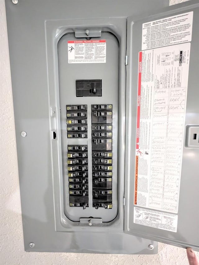 utilities with electric panel