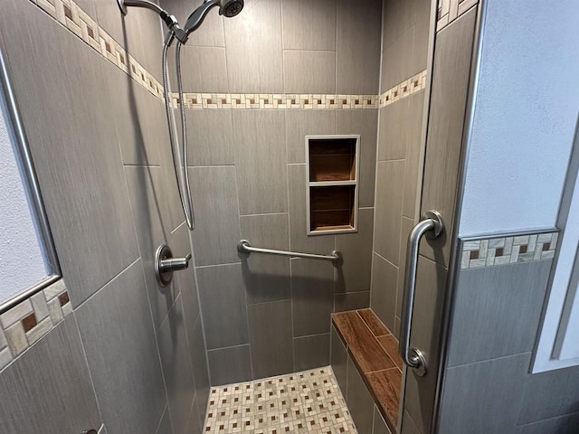 full bath with a stall shower