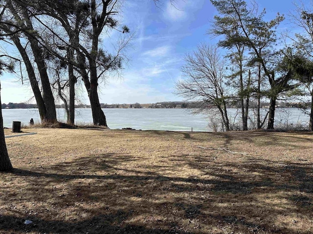 view of water feature