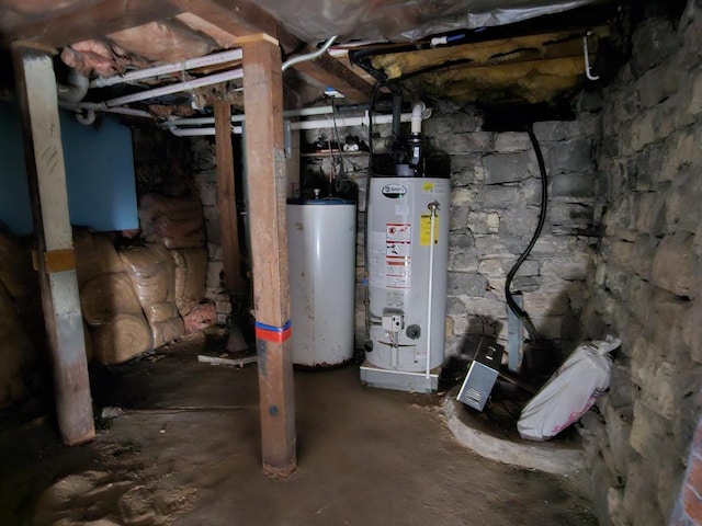 utilities with gas water heater