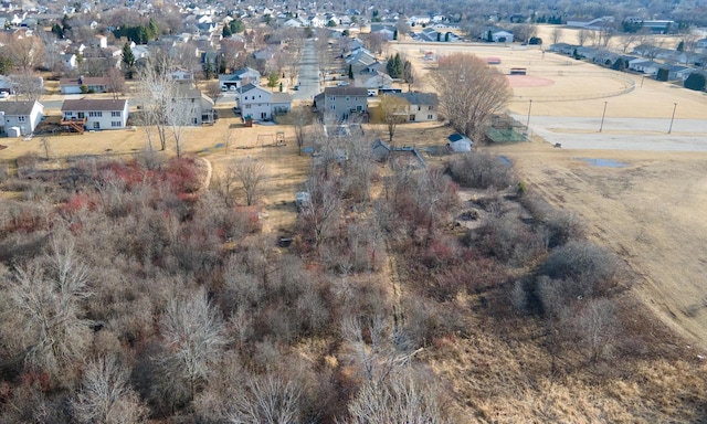 birds eye view of property featuring a residential view