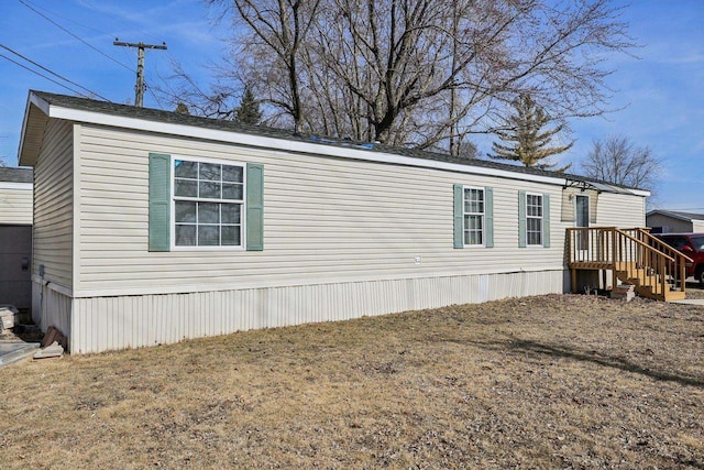 view of side of property