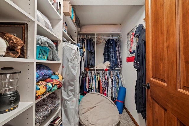 view of spacious closet