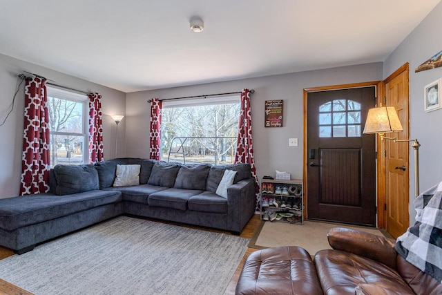 view of living room