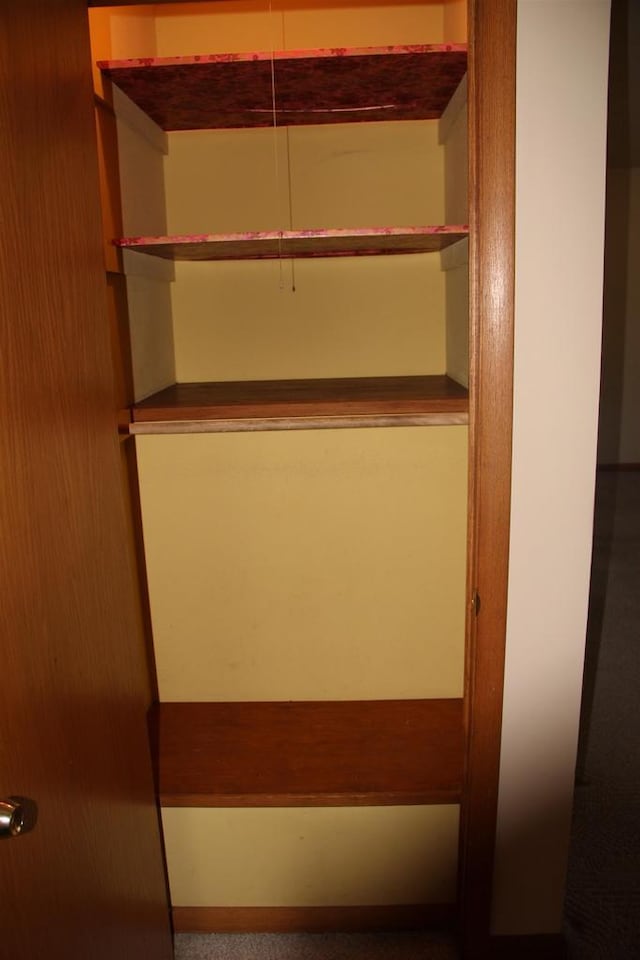 view of closet