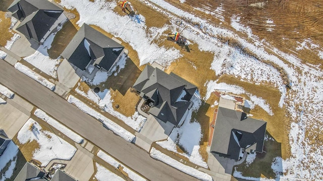 655 Sunset Grn, Bay, WI 54313 - view of snowy aerial view