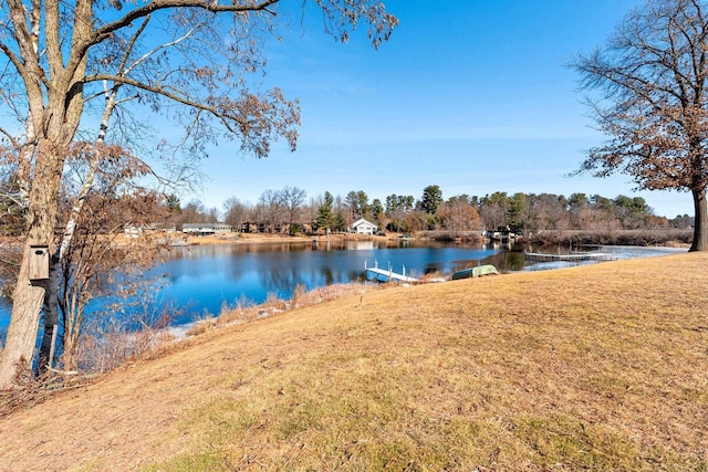 property view of water