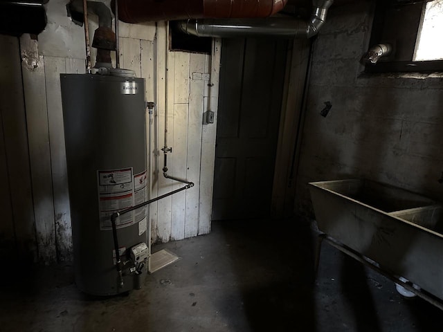 utilities featuring water heater