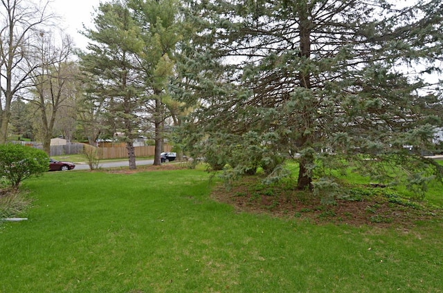 2325 Stuart Ct, Madison, WI 53704 - view of yard featuring fence