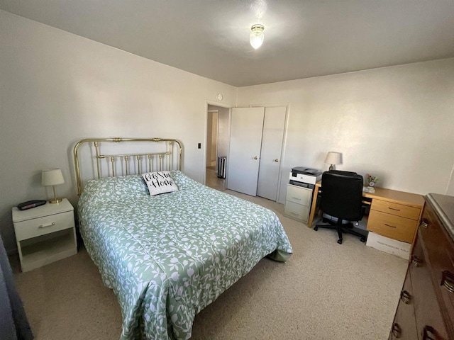 bedroom featuring a closet