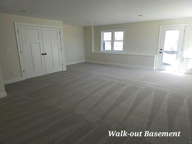 2 S 8th St, Bayfield, WI 54814 - spare room with baseboards and carpet