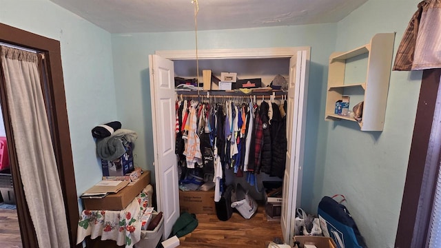 view of closet