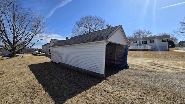 view of outbuilding featuring an outbuilding