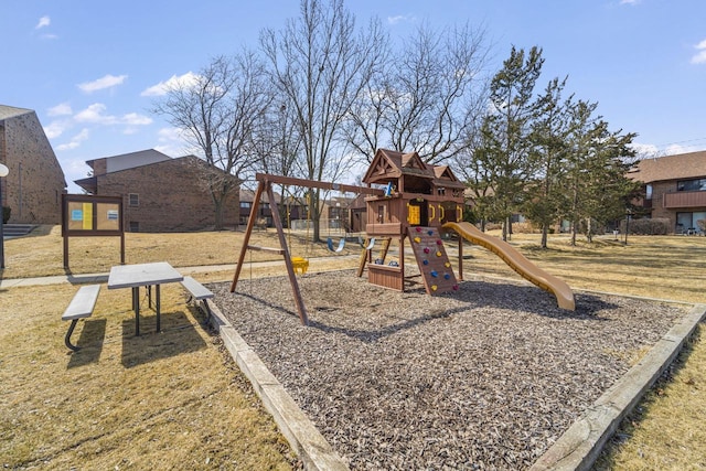 view of community playground