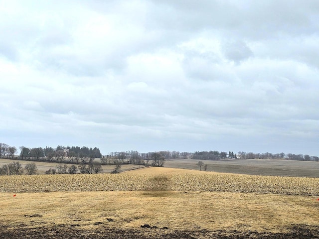 view of landscape featuring a rural view