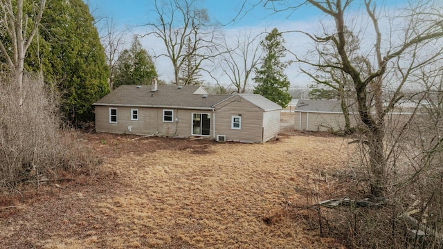 view of rear view of house
