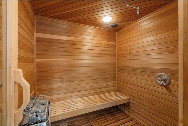 view of sauna / steam room