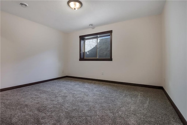 3557 114th St, Chippewa Falls, WI 54729 - empty room featuring baseboards, carpet flooring, and visible vents