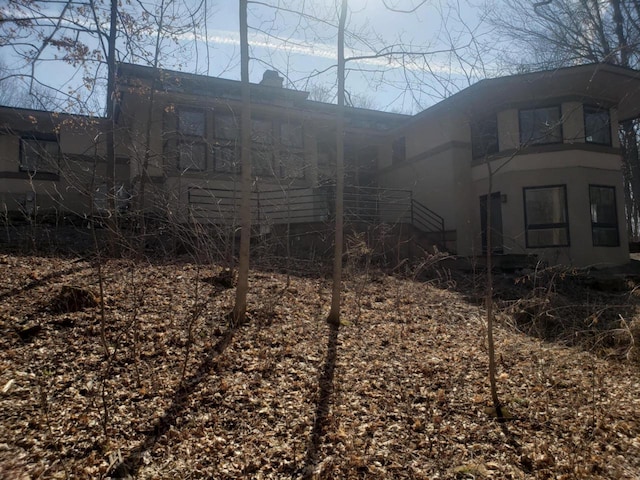 view of rear view of property