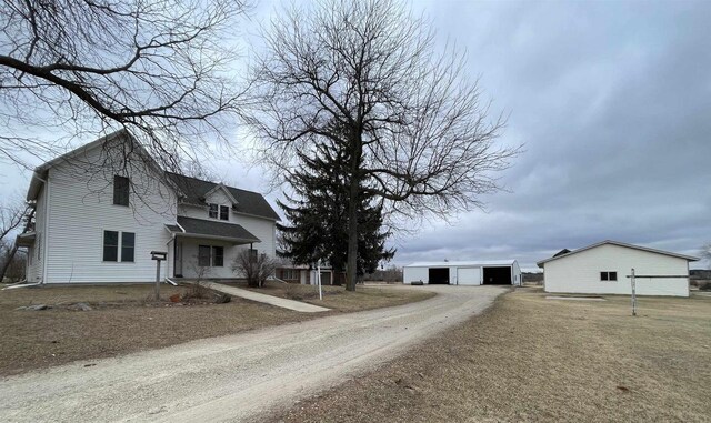N402 24th Ave, Neshkoro, WI 54960 - view of street with dirt driveway