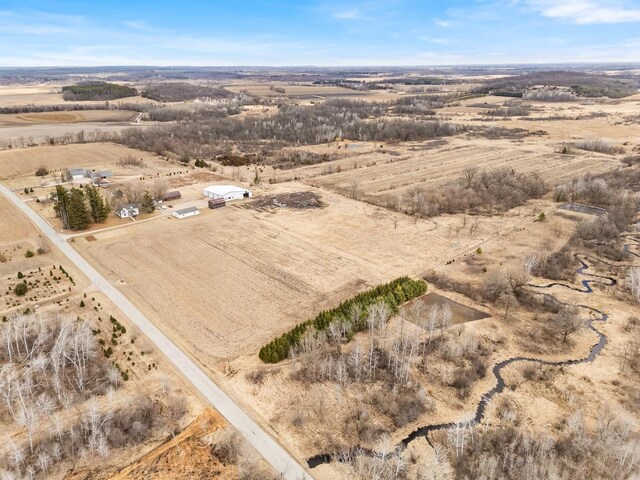 N402 24th Ave, Neshkoro, WI 54960 - drone / aerial view with a rural view