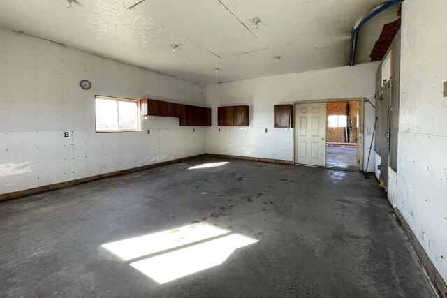 N402 24th Ave, Neshkoro, WI 54960 - spare room with unfinished concrete floors