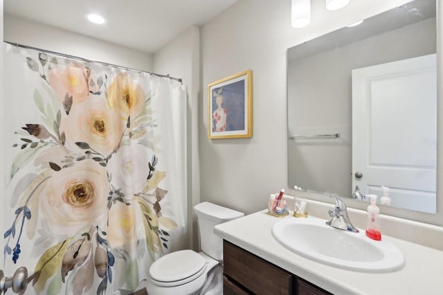 6109 Misty Bridge Rd, Madison, WI 53718 - bathroom featuring toilet and vanity