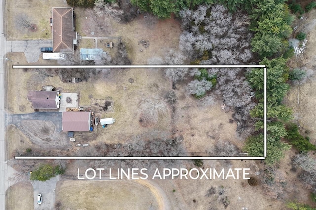523 State Highway 73, Nekoosa, WI 54457 - birds eye view of property