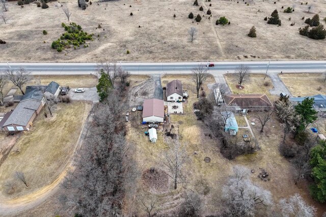 523 State Highway 73, Nekoosa, WI 54457 - birds eye view of property with a desert view