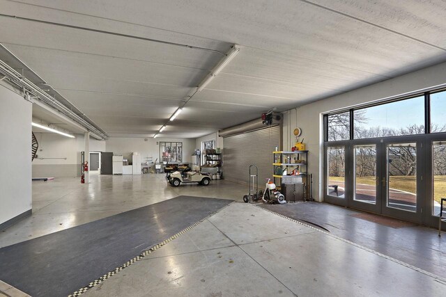 2842 Moelter Dr, Lake Geneva, WI 53147 - garage with french doors