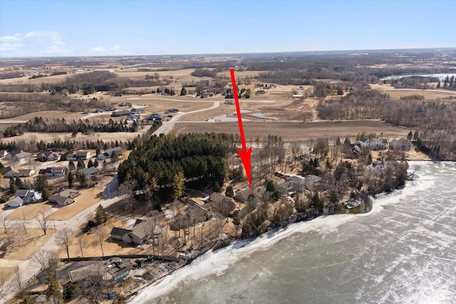 37 E Shore Dr, Random Lake, WI 53075 - bird's eye view