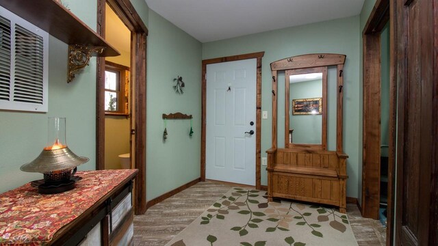 204629 Lake Dr, Rosholt, WI 54473 - entryway featuring baseboards
