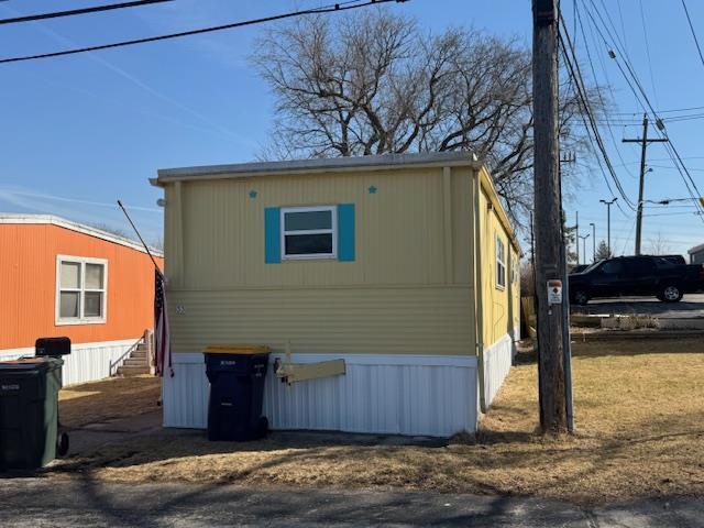 view of side of property