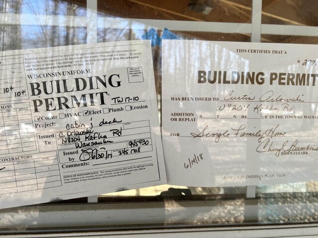W8204 Kafka Rd, Wausaukee, WI 54159 - a document