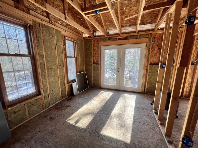 W8204 Kafka Rd, Wausaukee, WI 54159 - miscellaneous room featuring french doors