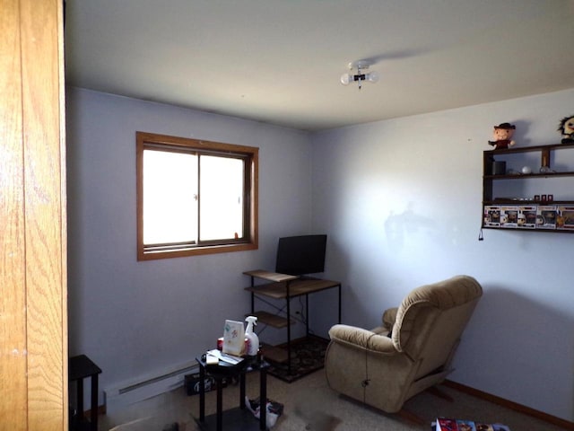 view of sitting room