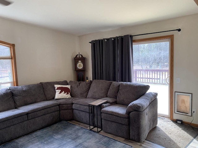 view of living room