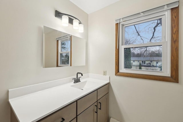 5607 Alben Ave, Mcfarland, WI 53558 - bathroom featuring vanity