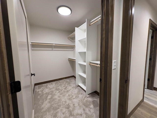 710 Tambour Ct Unit 3, De Pere, WI 54115 - walk in closet featuring light colored carpet
