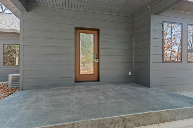 1644 Kingswood Trl, Nekoosa, WI 54457 - view of exterior entry with central AC
