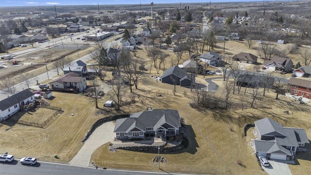 301 Church St, Barneveld, WI 53507 - bird's eye view featuring a residential view