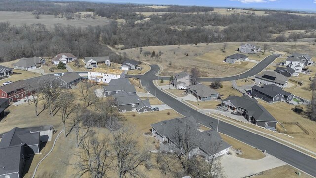 301 Church St, Barneveld, WI 53507 - birds eye view of property featuring a residential view