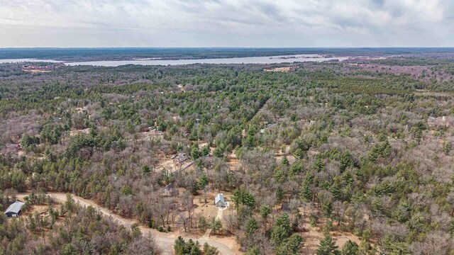 1735 W 19th Ave, Arkdale, WI 54613 - aerial view with a view of trees and a water view