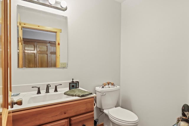 1055 Shishebogama Dr, Minocqua, WI 54548 - half bath with toilet and vanity